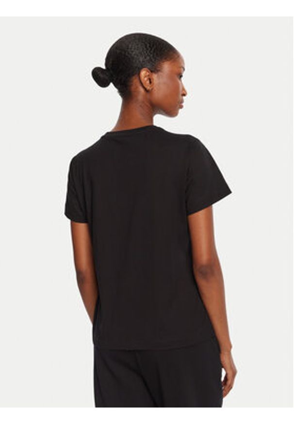 Pinko - PINKO T-Shirt Nambrone 103320 A2RN Czarny Regular Fit. Kolor: czarny. Materiał: bawełna