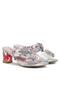 Laura Vita Klapki Lucieo 32 Beżowy. Kolor: beżowy. Materiał: skóra #3