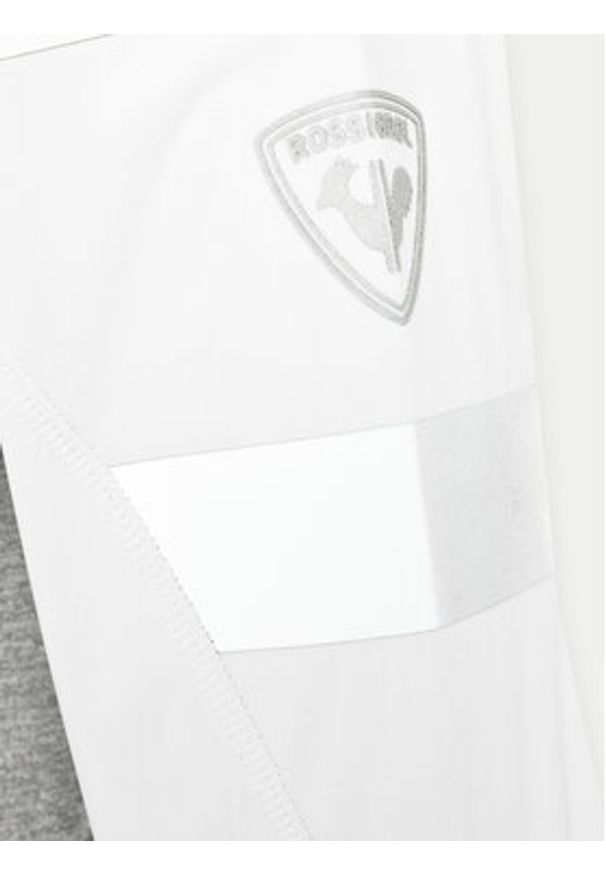 Rossignol Bluza techniczna Poursuite RLIWJ20 Biały Slim Fit. Kolor: biały. Materiał: syntetyk