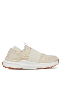 Sneakersy Calvin Klein Jeans. Kolor: beżowy