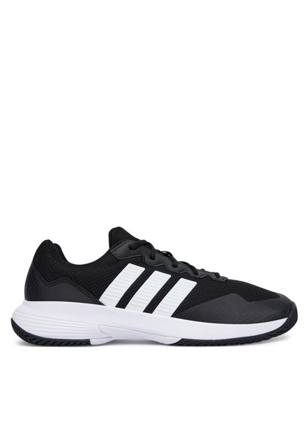 Adidas - adidas Buty do tenisa Gamecourt 2 KI0780 Czarny. Kolor: czarny. Materiał: materiał. Sport: tenis