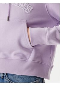 Guess Jeans Bluza W5GQ22 K68I4 Fioletowy Regular Fit. Kolor: fioletowy. Materiał: bawełna #4