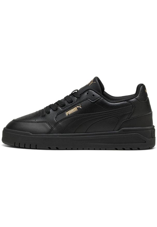 Adidasy Puma Shuffle Downtown, Dla obu płci. Kolor: czarny. Materiał: materiał, skóra ekologiczna. Sport: fitness