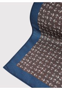 Pako Lorente - PAKO LORENTE – Dwustronna poszetka męska kotwice. Materiał: poliester. Wzór: kolorowy #3