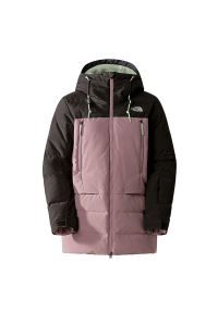 Kurtka The North Face Pallie 0A3M17KOY1 - multikolor. Kolor: wielokolorowy. Materiał: puch, materiał, tkanina, syntetyk. Sezon: zima. Styl: klasyczny. Sport: narciarstwo