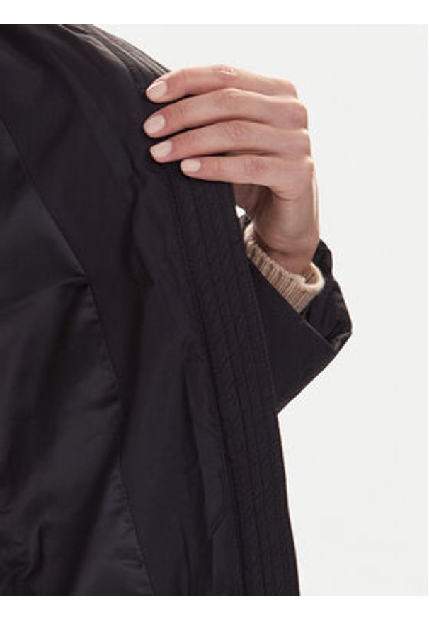 Lauren Ralph Lauren - LAUREN RALPH LAUREN Płaszcz zimowy 297P04126001 Czarny Regular Fit. Kolor: czarny. Materiał: syntetyk. Sezon: zima