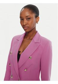 Rinascimento Marynarka CFC0126227003 Różowy Slim Fit. Kolor: różowy. Materiał: syntetyk #3
