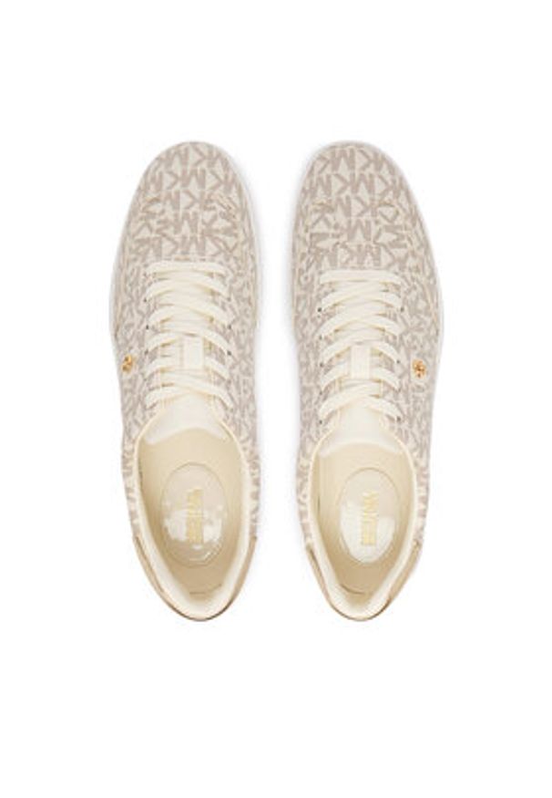 MICHAEL Michael Kors Sneakersy Scotty 43S5SCFS1B Écru. Kolor: kremowy. Materiał: skóra