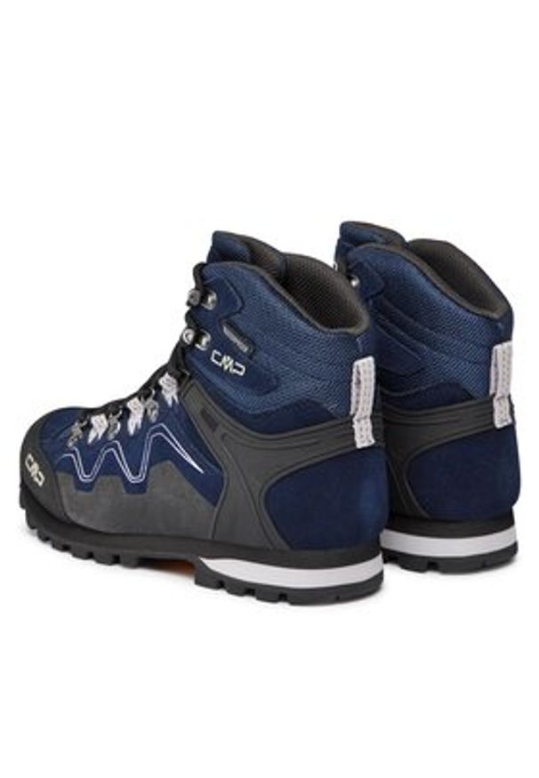 CMP Trekkingi Athunis Mid Wmn Trekking Shoe Wp 31Q4976 Granatowy. Kolor: niebieski. Materiał: zamsz, skóra