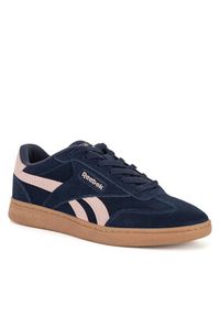 Reebok Sneakersy FORTE LOUNGER AR30252WDQT Granatowy. Kolor: niebieski. Materiał: zamsz, skóra