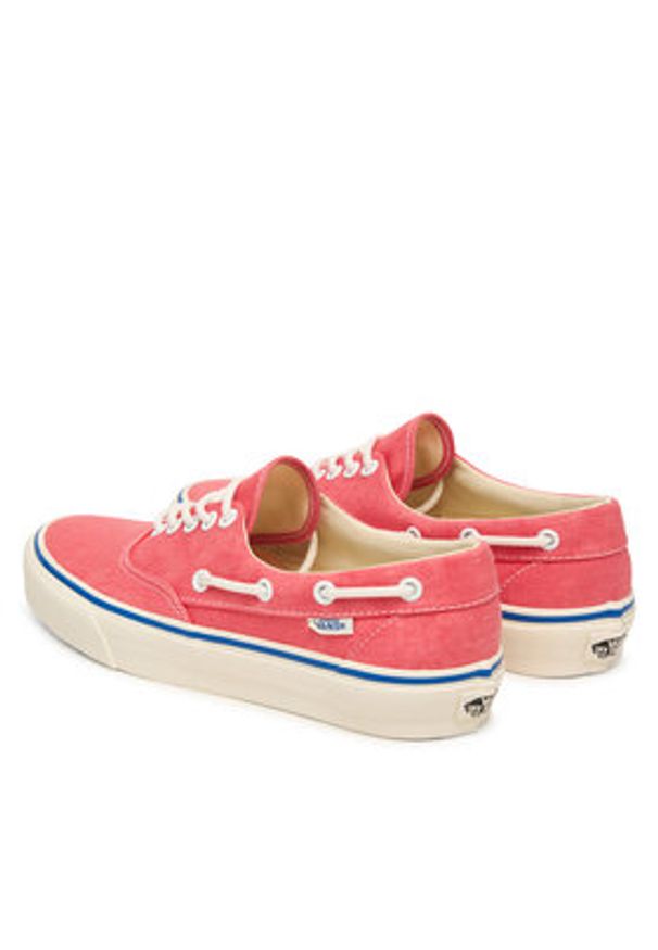 Vans Tenisówki Authentic Boat Shoe VN000Z0XGWS1 Koralowy. Kolor: pomarańczowy. Materiał: materiał