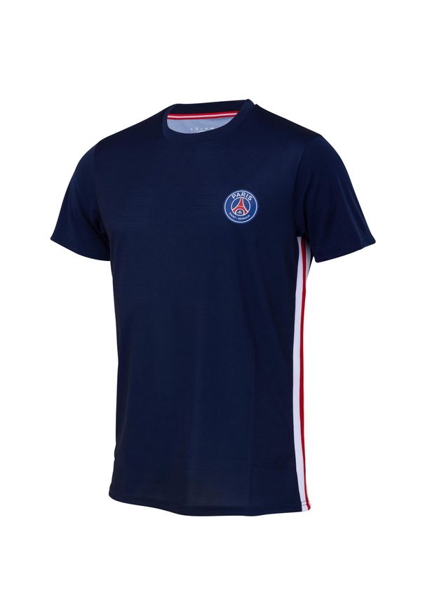 Koszulka piłkarska PSG dla dzieci. Kolor: niebieski. Sport: piłka nożna