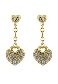 Kolczyki Guess. Materiał: złote. Kolor: złoty #1