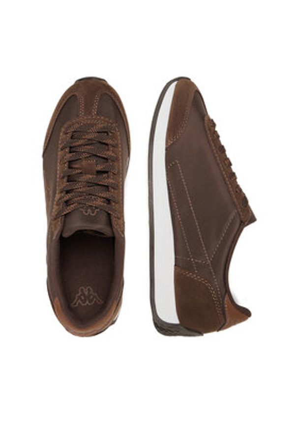 Kappa Sneakersy CEO-V5-10159 Brązowy. Kolor: brązowy. Materiał: materiał