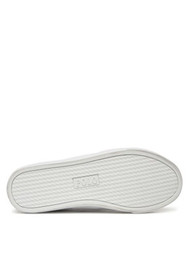 Polo Ralph Lauren Sneakersy Ryley RL02447102 Biały. Kolor: biały. Materiał: skóra
