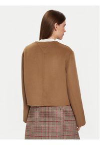 TOMMY HILFIGER - Tommy Hilfiger Kurtka przejściowa WW0WW47446 Beżowy Regular Fit. Kolor: beżowy. Materiał: syntetyk #2