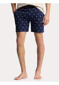Polo Ralph Lauren Szorty piżamowe 714965505004 Granatowy Slim Fit. Kolor: niebieski. Materiał: bawełna #1