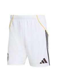 Adidas - Szorty Real Madryt 25/26 Home. Kolor: biały. Sport: piłka nożna