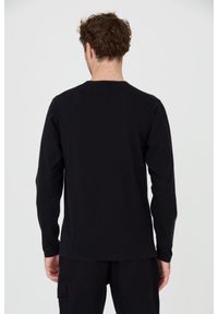 C.P. Company - C.P. COMPANY Czarny męski bawełniany longsleeve, Rozmiar M. Kolor: czarny. Materiał: bawełna. Długość rękawa: długi rękaw #4