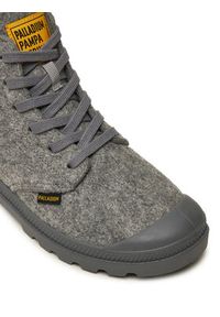 Palladium Trapery Pampa Hi Merino 74377-027-M Szary. Kolor: szary. Materiał: wełna, materiał #3