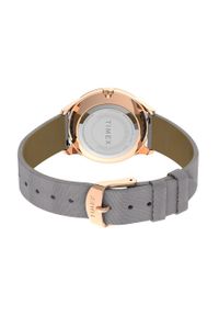 Timex zegarek TW2V01000 Celestial Opulence damski kolor złoty. Kolor: złoty. Materiał: materiał #2