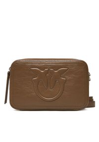 Pinko - PINKO Torebka Carrie Camera Bag Classic PE 25 PLTT 104336 A26J Zielony. Kolor: zielony. Materiał: skórzane
