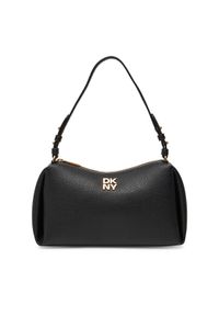 DKNY Torebka R423AE54 Czarny. Kolor: czarny. Materiał: skórzane