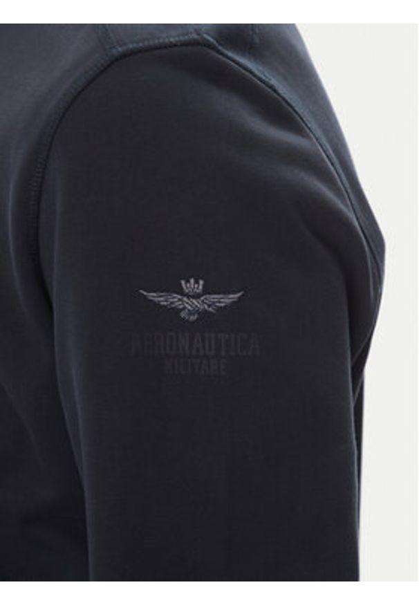Aeronautica Militare Bluza 251FE2006F581 Granatowy Regular Fit. Kolor: niebieski. Materiał: bawełna