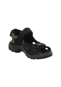 ecco - Buty do chodzenia męskie Ecco Offroad Marine. Zapięcie: rzepy. Kolor: czarny. Materiał: materiał, syntetyk. Sport: turystyka piesza