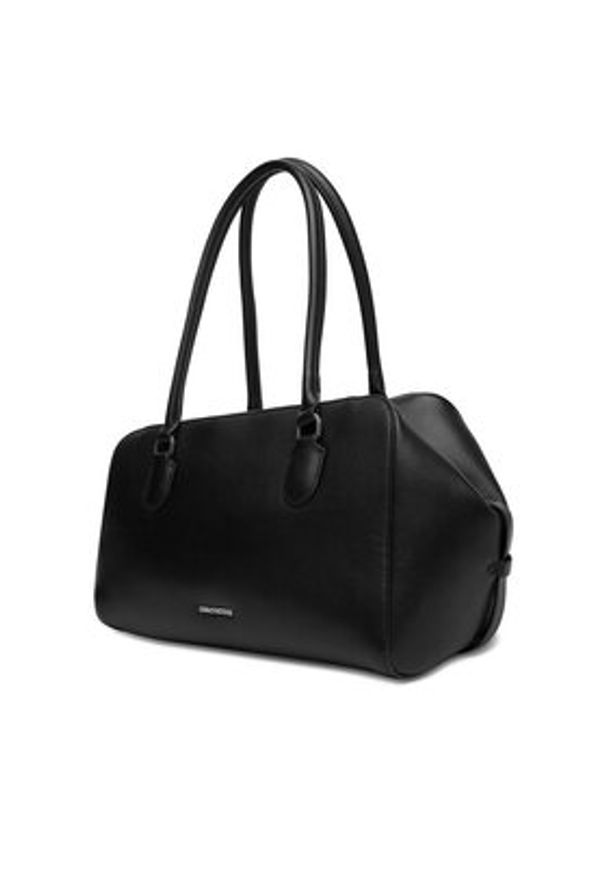 Gino Rossi - GINO ROSSI Torebka EO-LA321-820-1 Czarny. Kolor: czarny. Materiał: skórzane