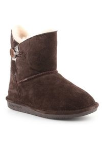 Buty zimowe Bearpaw Rosie W 1653W-205 Chocolate Ii brązowe. Kolor: brązowy. Materiał: wełna, materiał, skóra. Szerokość cholewki: normalna. Sezon: zima. Styl: klasyczny #3