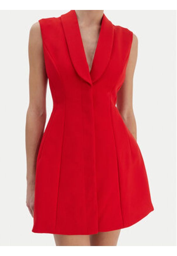 BARDOT - Bardot Sukienka koktajlowa Destene 59724DB Czerwony Slim Fit. Kolor: czerwony. Materiał: syntetyk. Styl: wizytowy