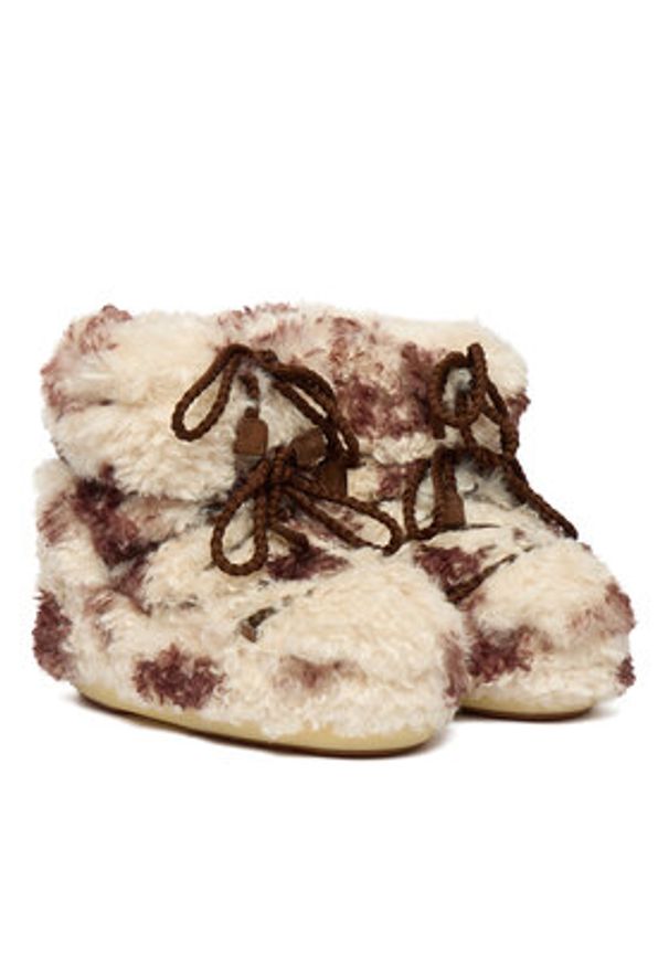 Moon Boot Śniegowce 80D1409690 Écru. Materiał: materiał