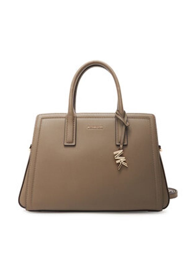 MICHAEL Michael Kors Torebka Laila 30R5G9IS6L Beżowy. Kolor: beżowy. Materiał: skórzane