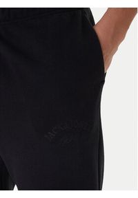 Jack & Jones Spodnie dresowe Kane Bleecker 12287165 Czarny Relaxed Fit. Kolor: czarny. Materiał: syntetyk #5