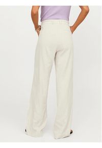 JJXX Spodnie materiałowe Mary 12249985 Beżowy Regular Fit. Kolor: beżowy. Materiał: len, wiskoza