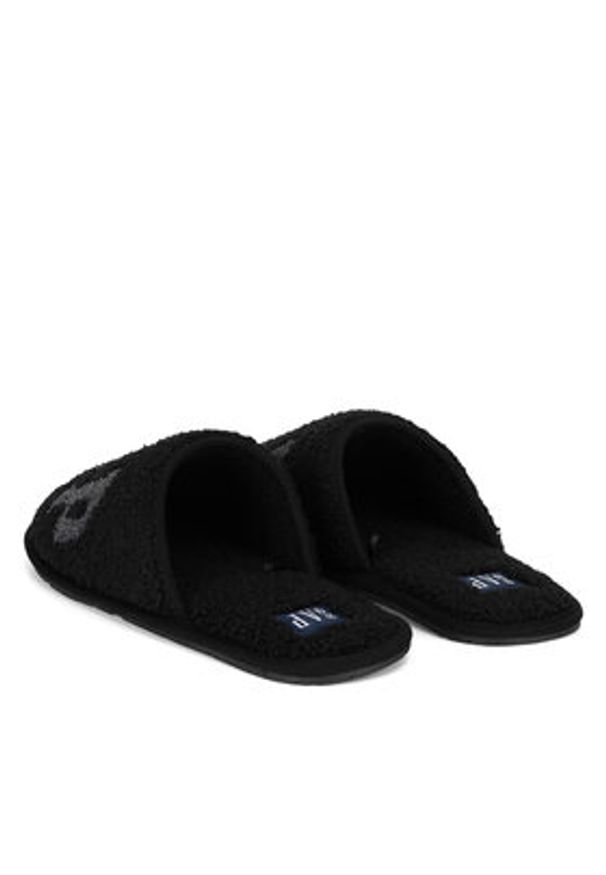 GAP - Gap Kapcie PLANO HOMESLIPPER M GP508015AM-BKDY Czarny. Kolor: czarny. Materiał: materiał