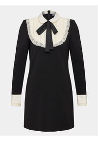 Sukienka codzienna Red Valentino. Okazja: na co dzień. Kolor: czarny. Typ sukienki: proste. Styl: casual #1