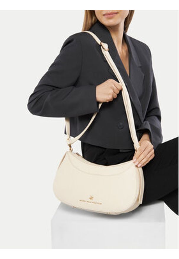 Beverly Hills Polo Club Torebka BHPC-C-008-07 Beżowy. Kolor: beżowy