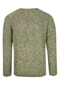 Oryginalny Sweter Męski Pioneer – Bawełna – Melanżowa Tkanina - Kolorowy. Kolor: wielokolorowy. Materiał: bawełna. Wzór: kolorowy, melanż. Sezon: lato