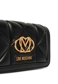 Love Moschino - LOVE MOSCHINO Torebka JC5640PP0OLC0000 Czarny. Kolor: czarny. Materiał: skórzane #3