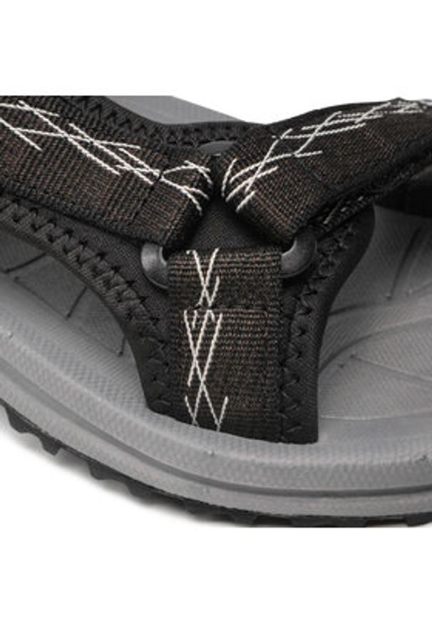 Jack Wolfskin Sandały Wave Breaker W 4050291 Czarny. Kolor: czarny. Materiał: materiał