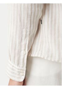 BOSS Koszula H-Liam 50560595 Beżowy Regular Fit. Kolor: beżowy. Materiał: len #2