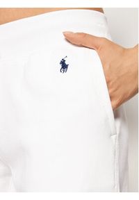 Polo Ralph Lauren Spodnie dresowe Akl 211794397002 Biały Regular Fit. Kolor: biały. Materiał: bawełna #4