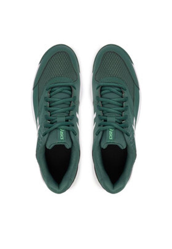 Asics Buty do tenisa Gel-Dedicate 8 Clay 1041A448 Zielony. Kolor: zielony. Materiał: skóra. Sport: tenis