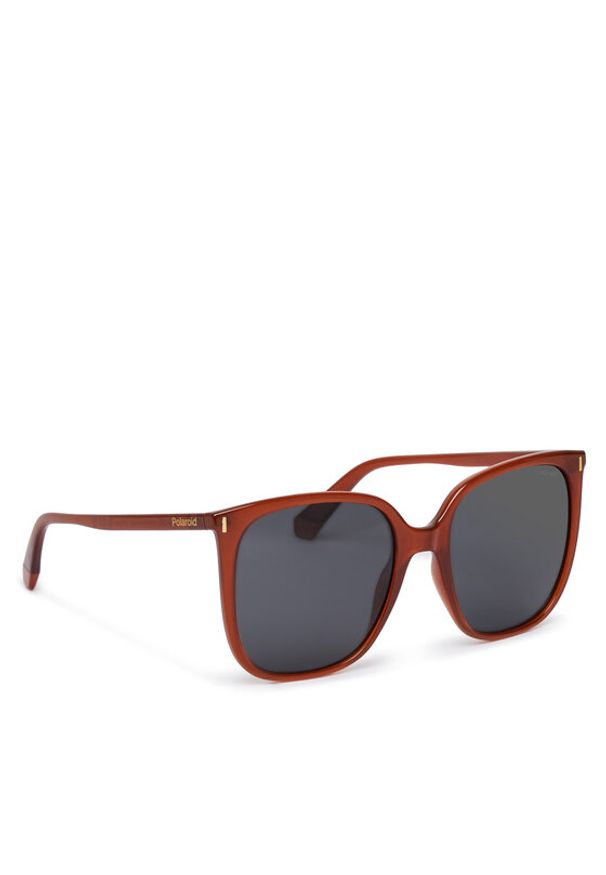POLAROID - Polaroid Okulary przeciwsłoneczne PLD 6218/S/X Brązowy. Kolor: brązowy. Materiał: syntetyk