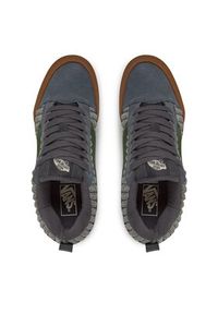 Vans Tenisówki Knu Skool VN0009QCDGR1 Szary. Kolor: szary. Materiał: materiał #6