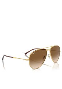 Ray-Ban Okulary przeciwsłoneczne Old Aviator 0RB3825 001/51 Złoty. Kolor: złoty #1