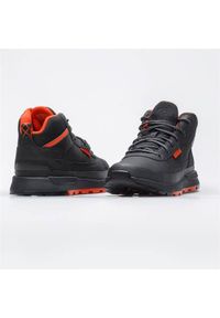 Buty do chodzenia dla dzieci Timberland Field Trekker Mid. Zapięcie: sznurówki. Kolor: czarny. Materiał: materiał, syntetyk. Szerokość cholewki: normalna. Sport: turystyka piesza