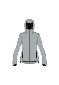 Kurtka damska turystyczna CMP 34A3096. Kolor: szary. Materiał: softshell #1